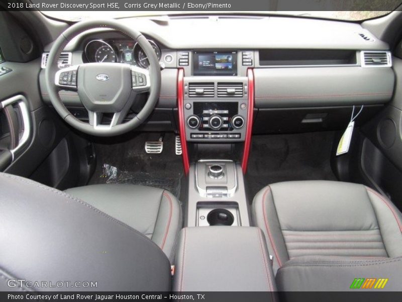 Corris Grey Metallic / Ebony/Pimento 2018 Land Rover Discovery Sport HSE