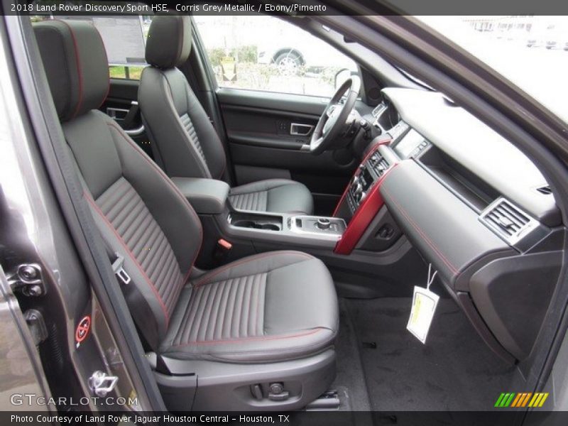 Corris Grey Metallic / Ebony/Pimento 2018 Land Rover Discovery Sport HSE