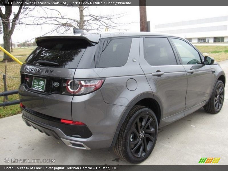 Corris Grey Metallic / Ebony/Pimento 2018 Land Rover Discovery Sport HSE