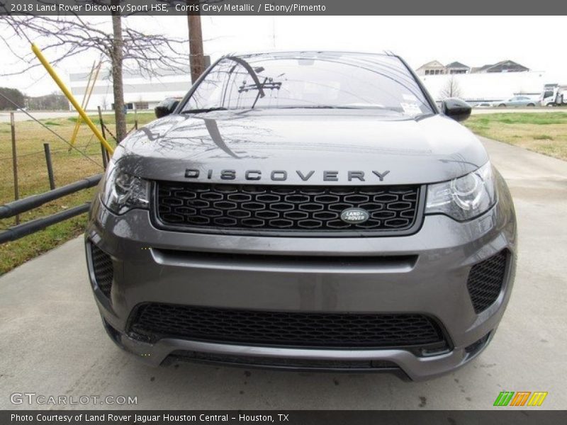Corris Grey Metallic / Ebony/Pimento 2018 Land Rover Discovery Sport HSE