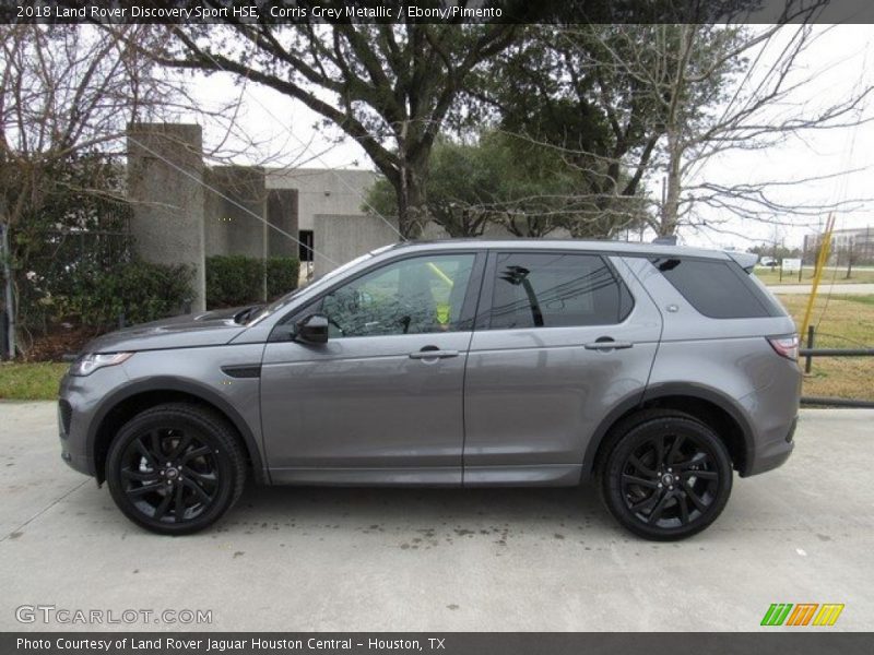 Corris Grey Metallic / Ebony/Pimento 2018 Land Rover Discovery Sport HSE