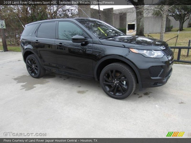 Santorini Black Metallic / Ebony/Pimento 2018 Land Rover Discovery Sport HSE