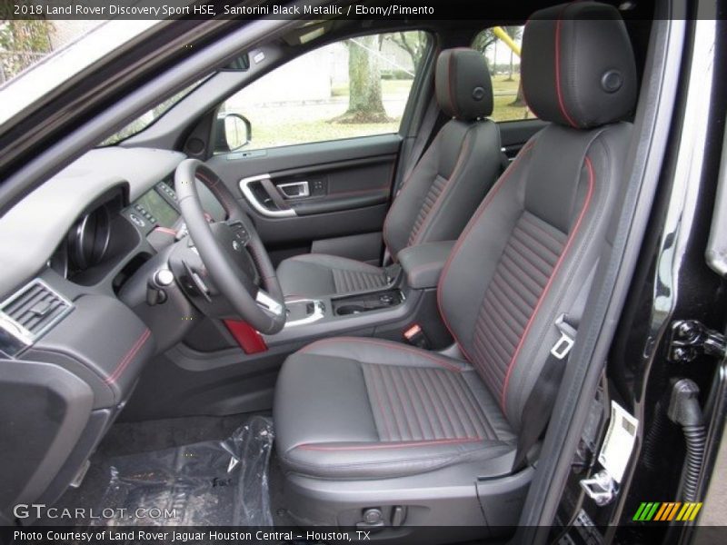 Santorini Black Metallic / Ebony/Pimento 2018 Land Rover Discovery Sport HSE