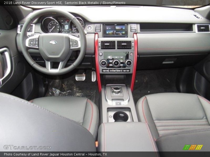 Santorini Black Metallic / Ebony/Pimento 2018 Land Rover Discovery Sport HSE