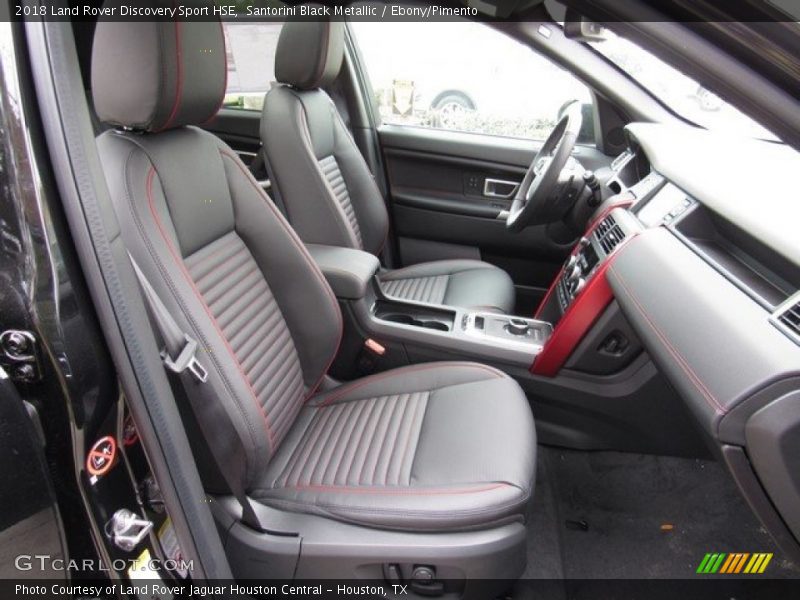 Santorini Black Metallic / Ebony/Pimento 2018 Land Rover Discovery Sport HSE