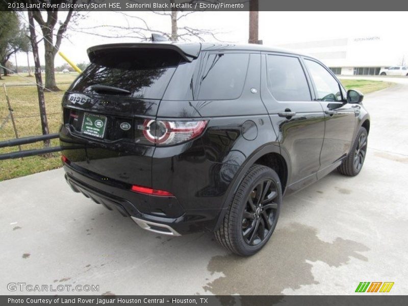 Santorini Black Metallic / Ebony/Pimento 2018 Land Rover Discovery Sport HSE