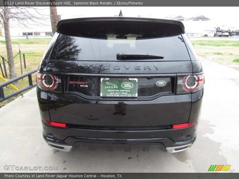 Santorini Black Metallic / Ebony/Pimento 2018 Land Rover Discovery Sport HSE
