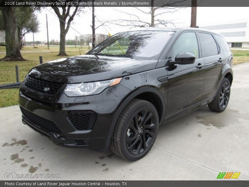 Santorini Black Metallic / Ebony/Pimento 2018 Land Rover Discovery Sport HSE