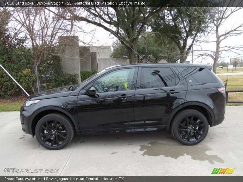 Santorini Black Metallic / Ebony/Pimento 2018 Land Rover Discovery Sport HSE
