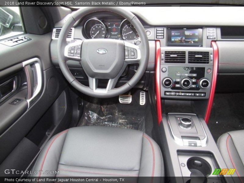 Santorini Black Metallic / Ebony/Pimento 2018 Land Rover Discovery Sport HSE