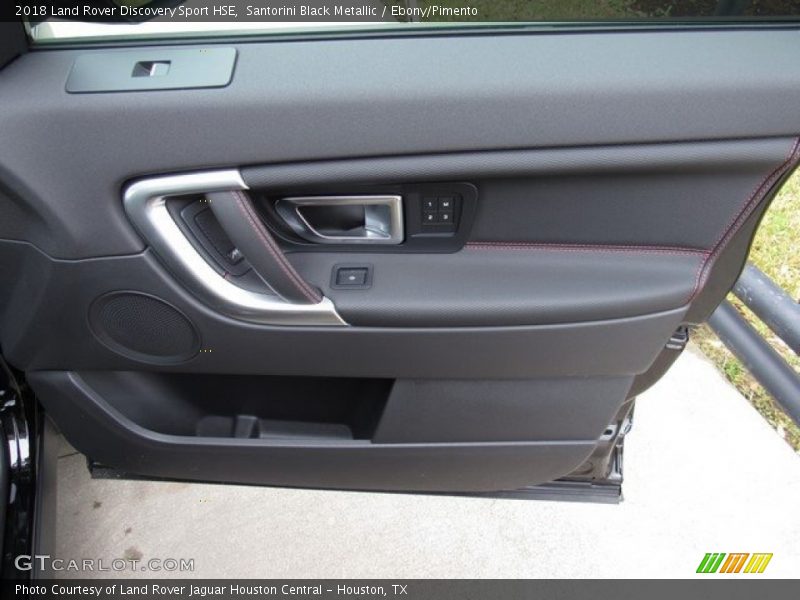 Santorini Black Metallic / Ebony/Pimento 2018 Land Rover Discovery Sport HSE