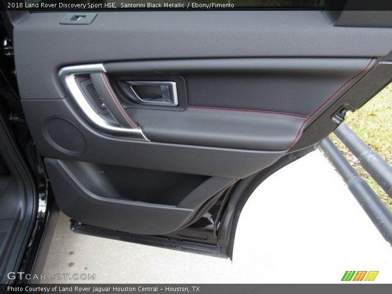 Santorini Black Metallic / Ebony/Pimento 2018 Land Rover Discovery Sport HSE