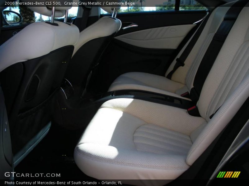 Granite Grey Metallic / Cashmere Beige 2006 Mercedes-Benz CLS 500