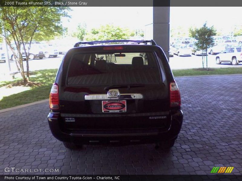 Black / Stone Gray 2008 Toyota 4Runner SR5