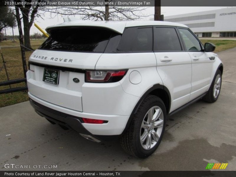Fuji White / Ebony/Vintage Tan 2018 Land Rover Range Rover Evoque HSE Dynamic
