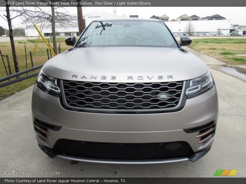 Flux Silver / Light Oyster/Ebony 2018 Land Rover Range Rover Velar First Edition