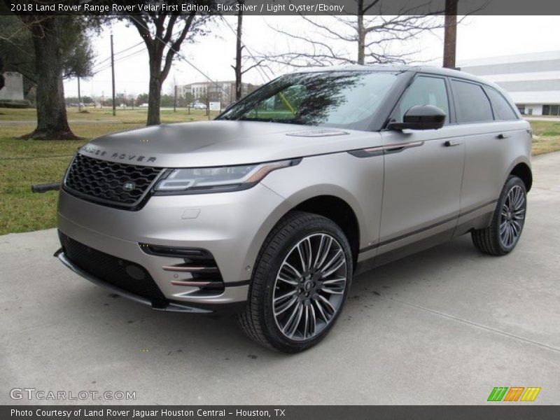 Flux Silver / Light Oyster/Ebony 2018 Land Rover Range Rover Velar First Edition