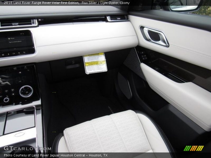 Flux Silver / Light Oyster/Ebony 2018 Land Rover Range Rover Velar First Edition