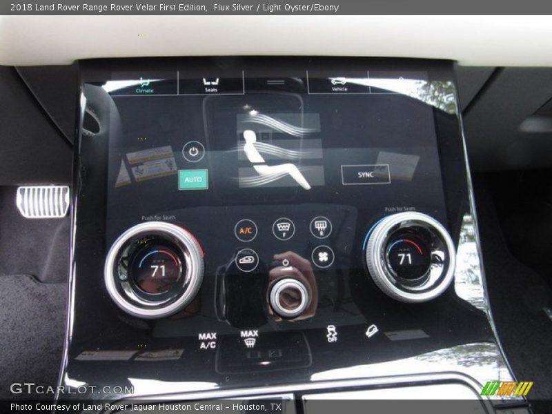 Flux Silver / Light Oyster/Ebony 2018 Land Rover Range Rover Velar First Edition