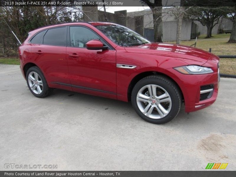  2018 F-PACE 25t AWD R-Sport Firenze Red Metallic