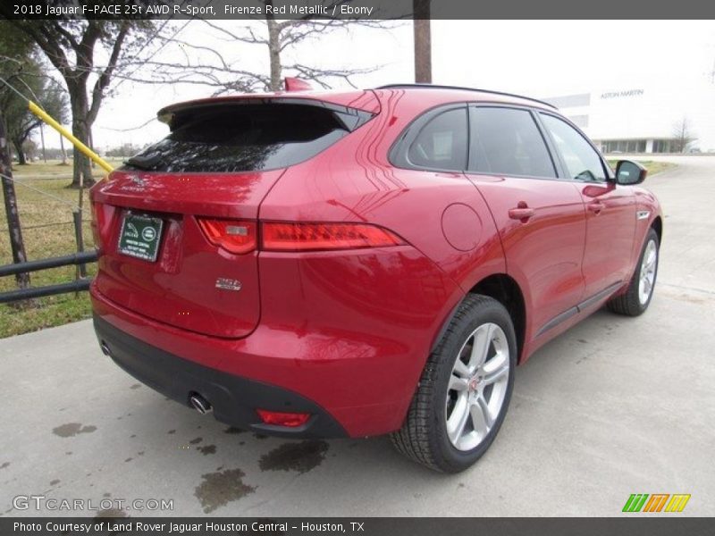 Firenze Red Metallic / Ebony 2018 Jaguar F-PACE 25t AWD R-Sport