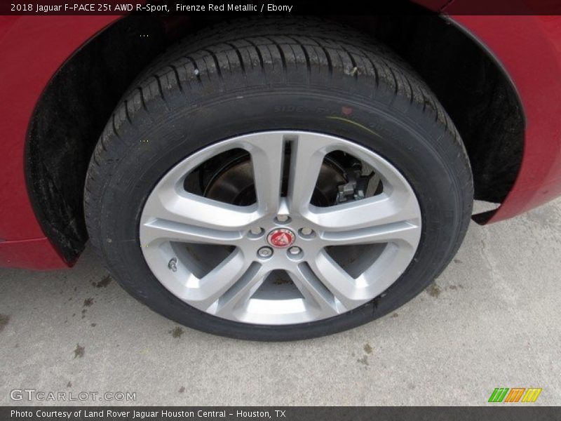 Firenze Red Metallic / Ebony 2018 Jaguar F-PACE 25t AWD R-Sport