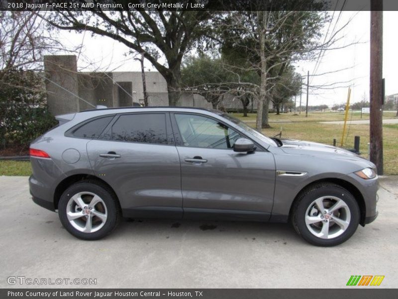 Corris Grey Metallic / Latte 2018 Jaguar F-PACE 25t AWD Premium