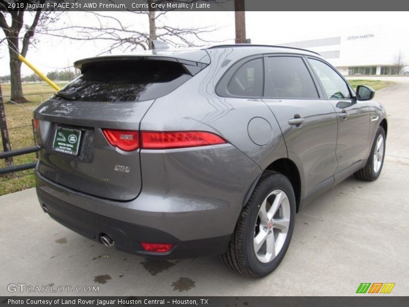 Corris Grey Metallic / Latte 2018 Jaguar F-PACE 25t AWD Premium