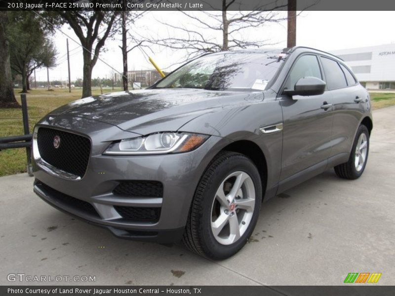 Corris Grey Metallic / Latte 2018 Jaguar F-PACE 25t AWD Premium