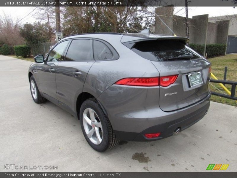 Corris Grey Metallic / Latte 2018 Jaguar F-PACE 25t AWD Premium