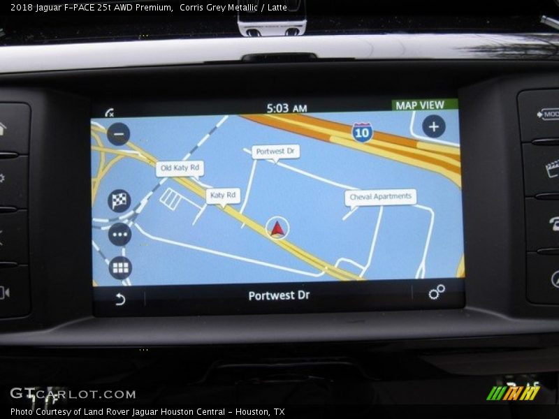 Corris Grey Metallic / Latte 2018 Jaguar F-PACE 25t AWD Premium