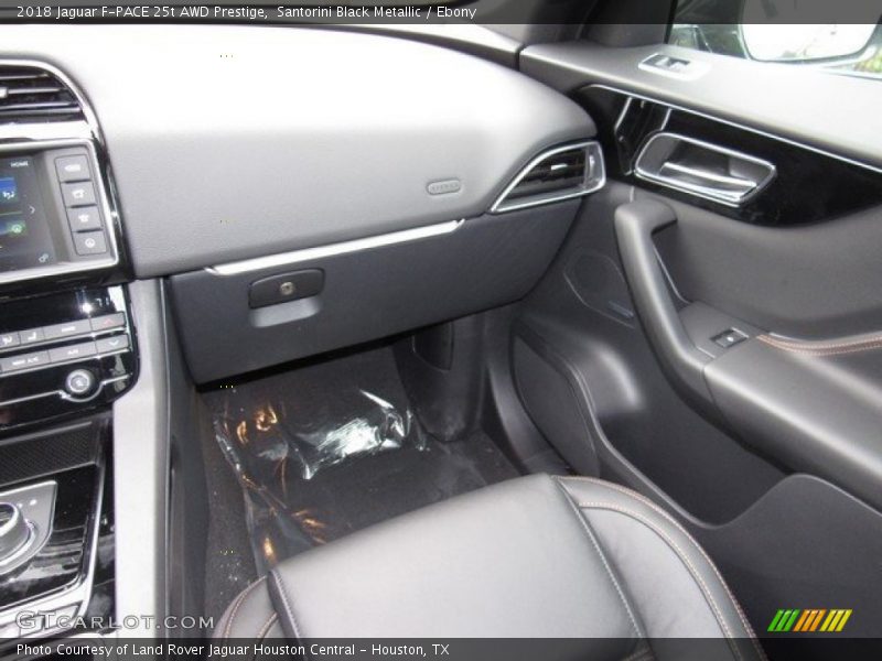 Santorini Black Metallic / Ebony 2018 Jaguar F-PACE 25t AWD Prestige