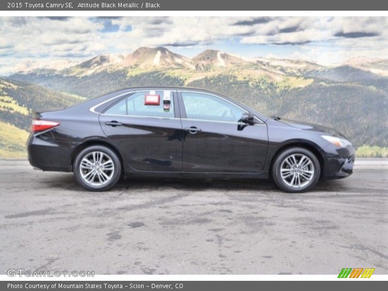 Attitude Black Metallic / Black 2015 Toyota Camry SE