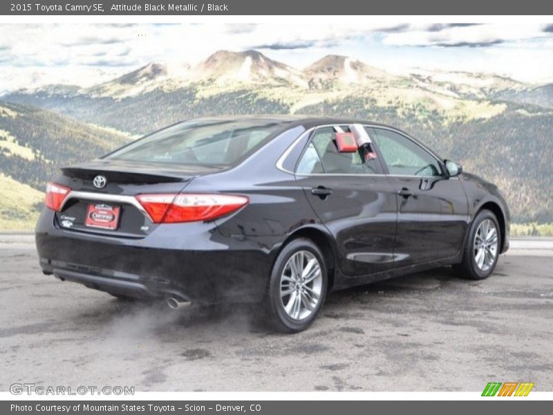 Attitude Black Metallic / Black 2015 Toyota Camry SE