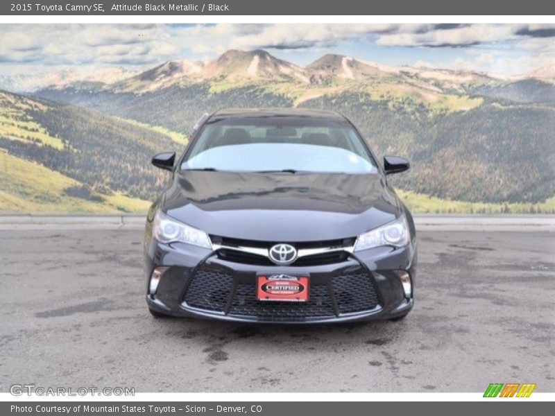 Attitude Black Metallic / Black 2015 Toyota Camry SE