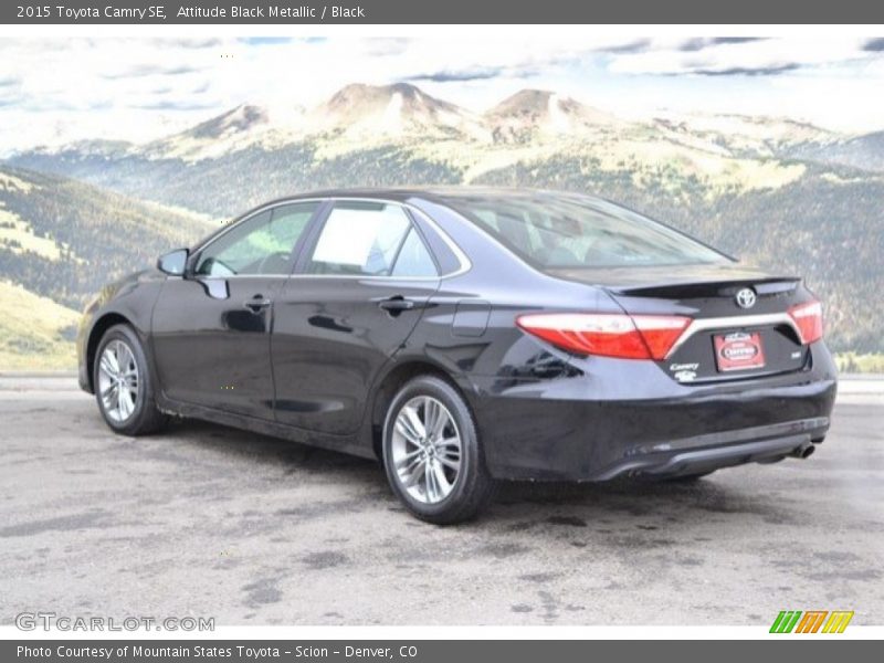 Attitude Black Metallic / Black 2015 Toyota Camry SE