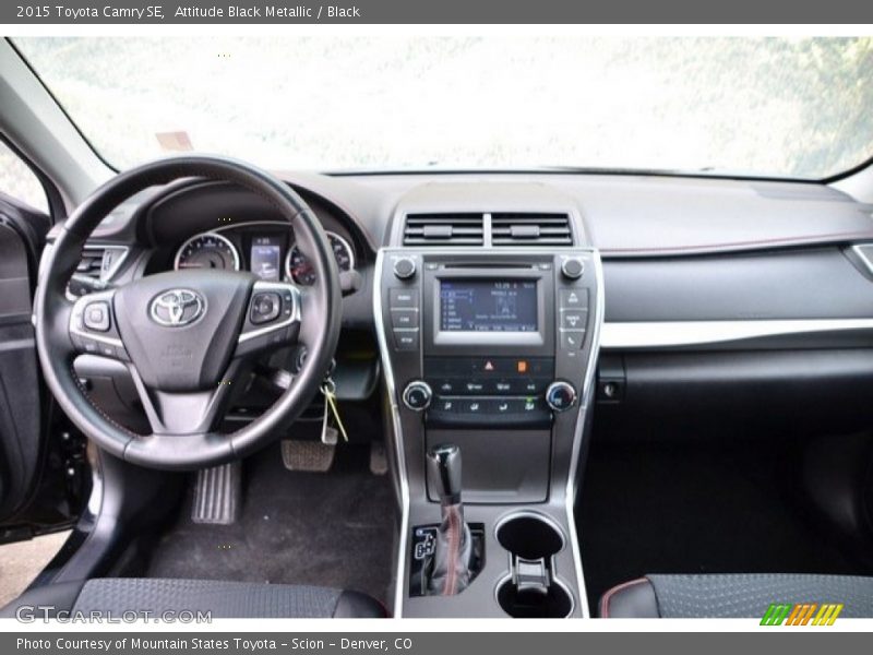 Attitude Black Metallic / Black 2015 Toyota Camry SE
