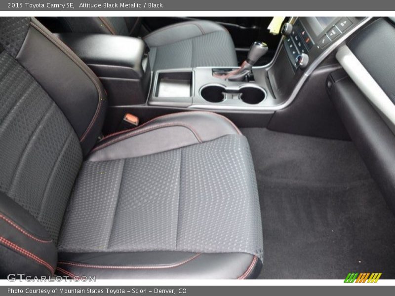 Attitude Black Metallic / Black 2015 Toyota Camry SE