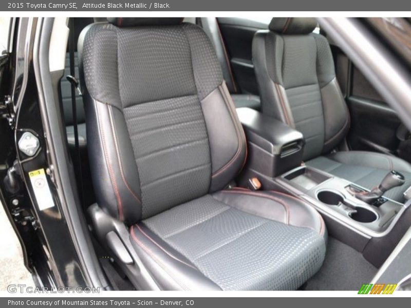 Attitude Black Metallic / Black 2015 Toyota Camry SE
