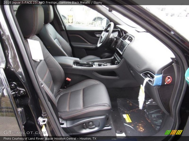 Santorini Black Metallic / Ebony 2018 Jaguar F-PACE 25t AWD Prestige
