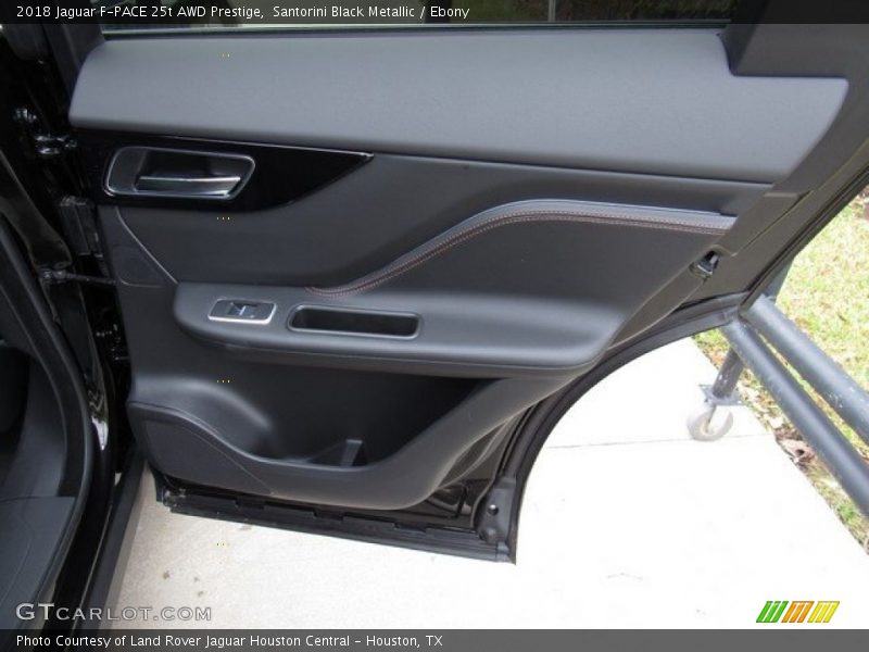 Santorini Black Metallic / Ebony 2018 Jaguar F-PACE 25t AWD Prestige