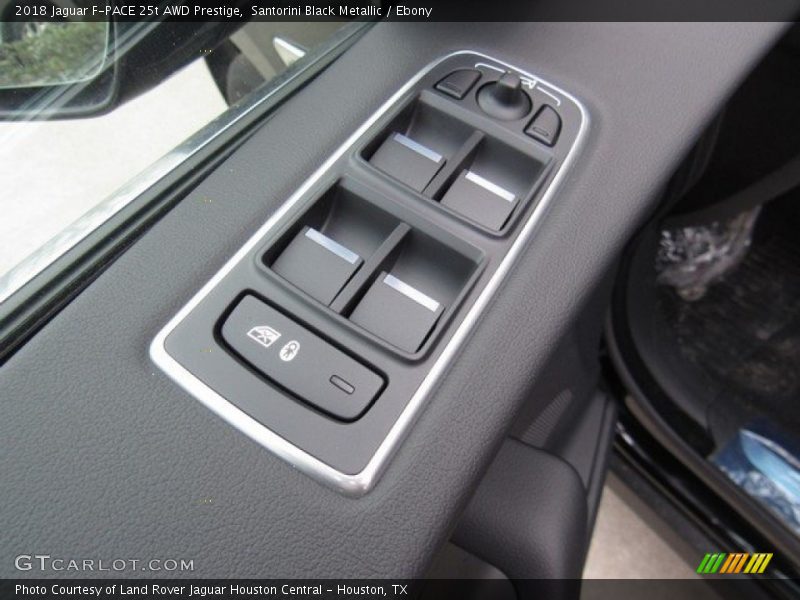Santorini Black Metallic / Ebony 2018 Jaguar F-PACE 25t AWD Prestige