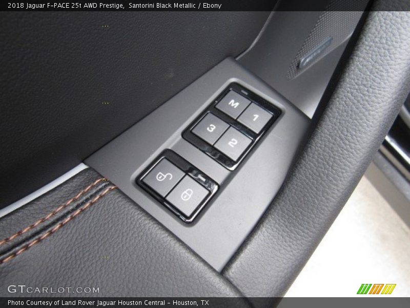 Santorini Black Metallic / Ebony 2018 Jaguar F-PACE 25t AWD Prestige