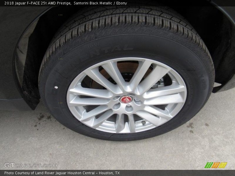 Santorini Black Metallic / Ebony 2018 Jaguar F-PACE 25t AWD Prestige