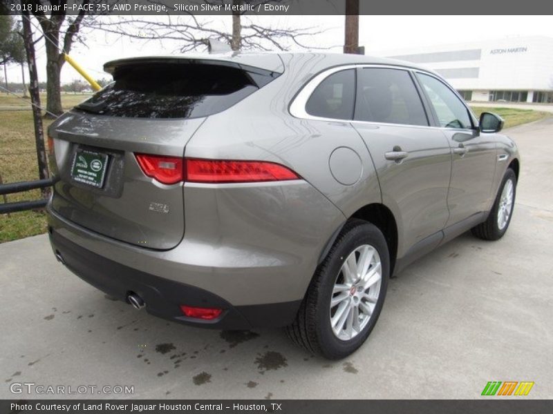 Silicon Silver Metallic / Ebony 2018 Jaguar F-PACE 25t AWD Prestige