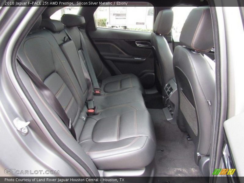 Silicon Silver Metallic / Ebony 2018 Jaguar F-PACE 25t AWD Prestige