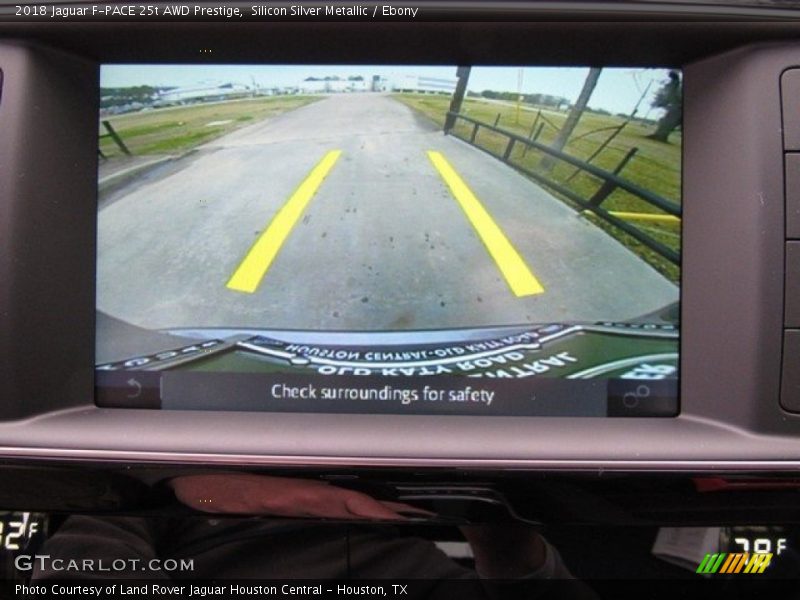 Silicon Silver Metallic / Ebony 2018 Jaguar F-PACE 25t AWD Prestige