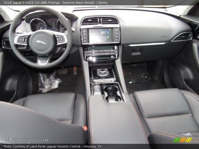 Santorini Black Metallic / Ebony 2018 Jaguar F-PACE 30t AWD Prestige