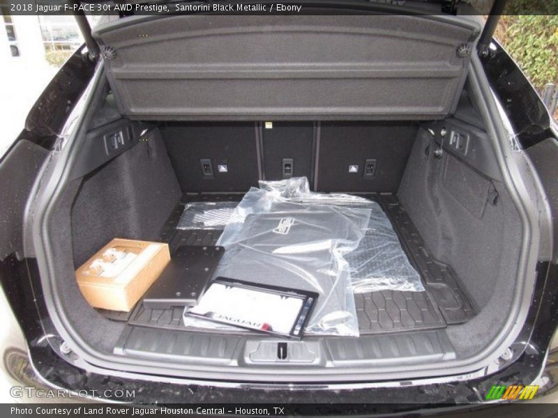 Santorini Black Metallic / Ebony 2018 Jaguar F-PACE 30t AWD Prestige