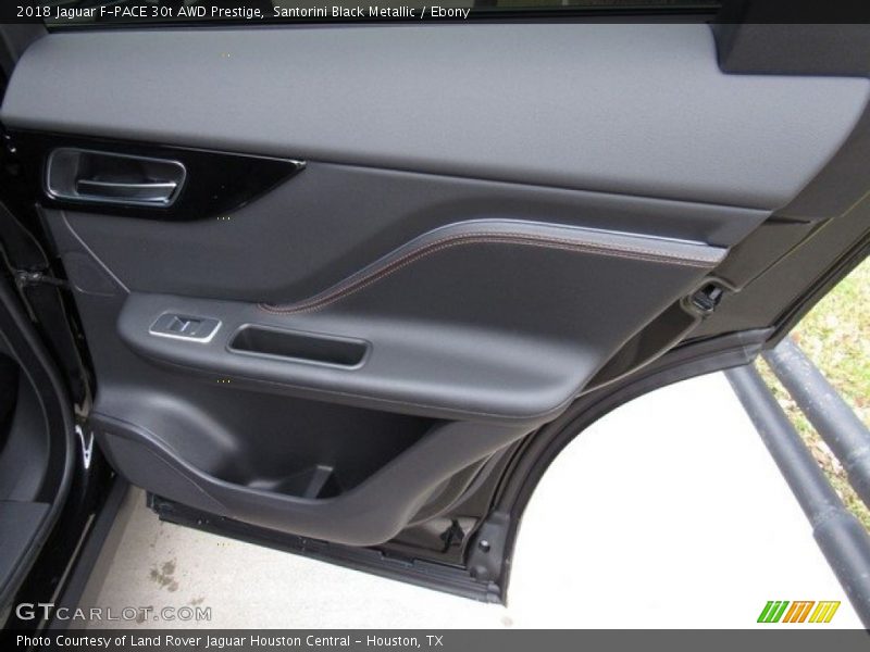 Santorini Black Metallic / Ebony 2018 Jaguar F-PACE 30t AWD Prestige